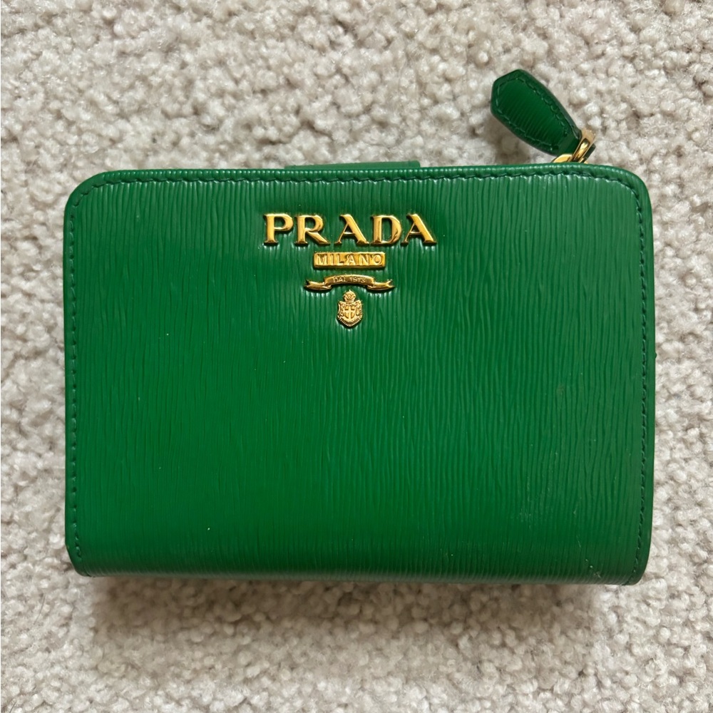 Prada Green Wallet